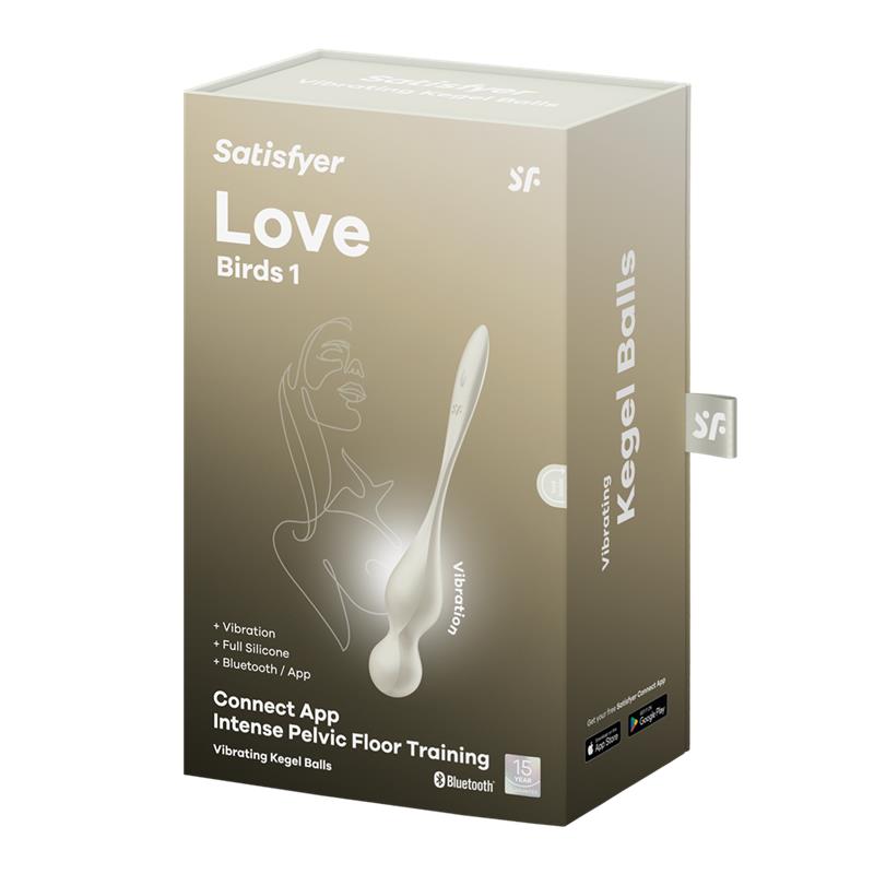 Love Birds 1 Bolas Kegel con APP Blanco - imagen 6
