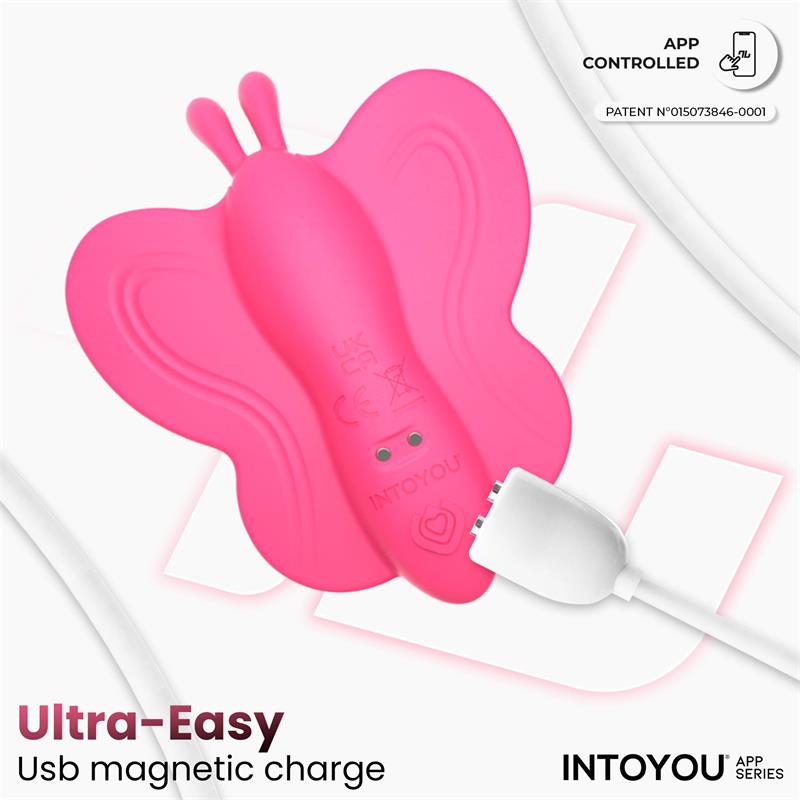 Wingy Estimulador Mariposa con APP Peach Red - imagen 10