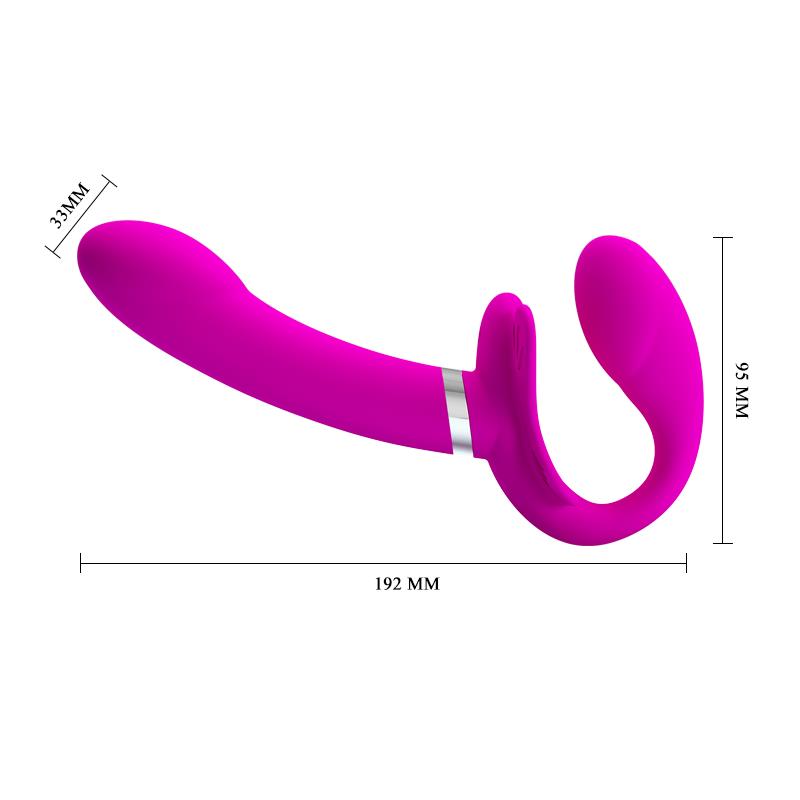 Valerie Vibrador para Parejas sin Arnés USB 6