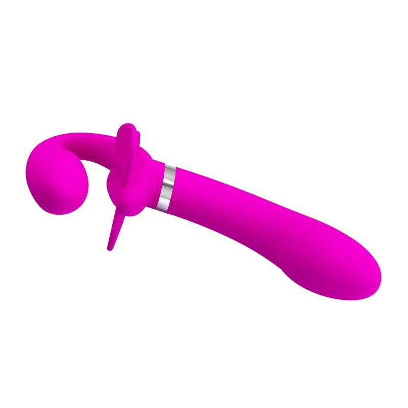 Valerie Vibrador para Parejas sin Arnés USB 3