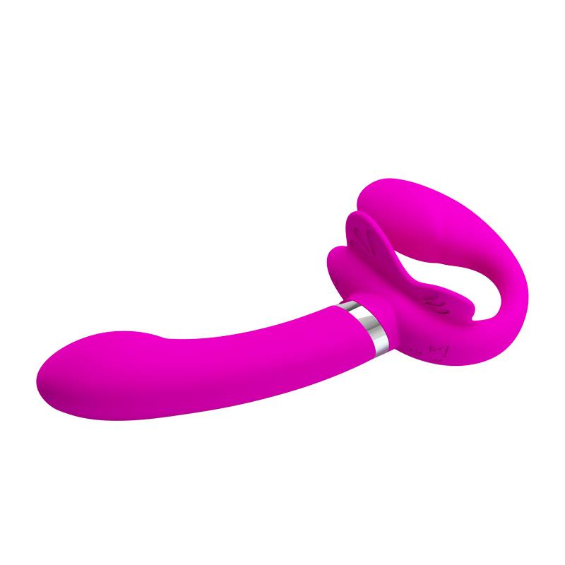 Valerie Vibrador para Parejas sin Arnés USB 2
