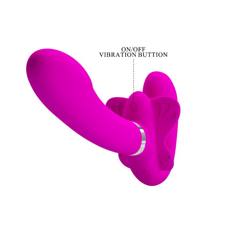 Valerie Vibrador para Parejas sin Arnés USB 5