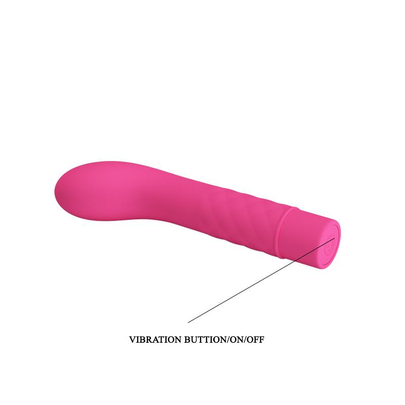 Vibrador Atlas Silicona Rosa 4