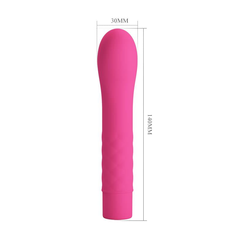Vibrador Atlas Silicona Rosa 6