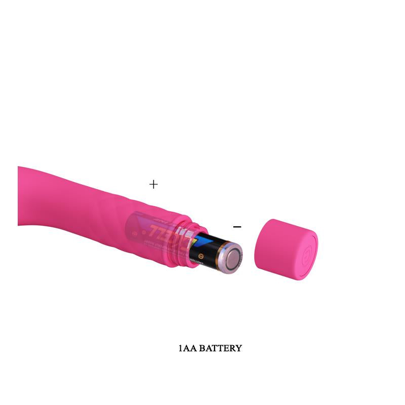 Vibrador Atlas Silicona Rosa 5
