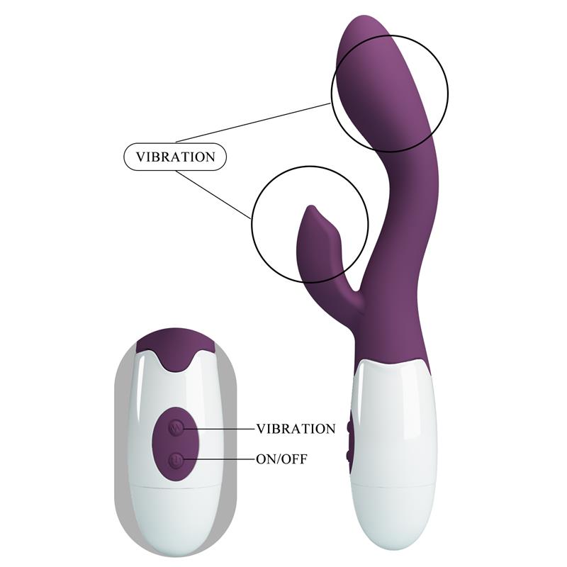 Vibrador Brighty 30 funciones Púrpura