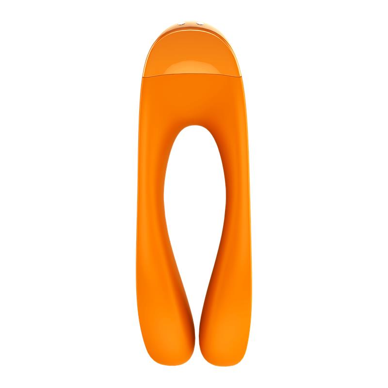 Vibrador Candy Cane Naranja 4