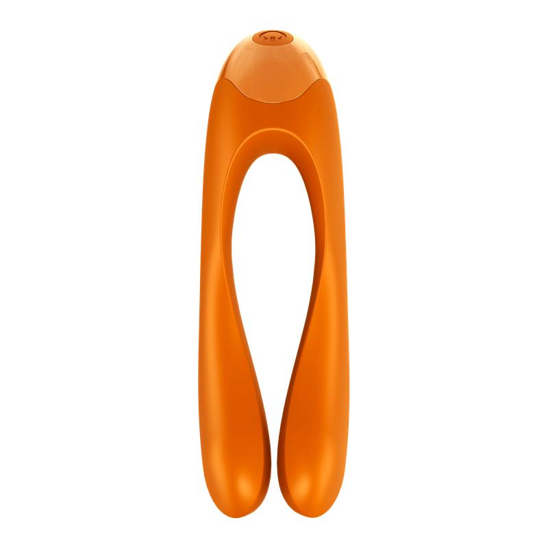 Vibrador Candy Cane Naranja 5