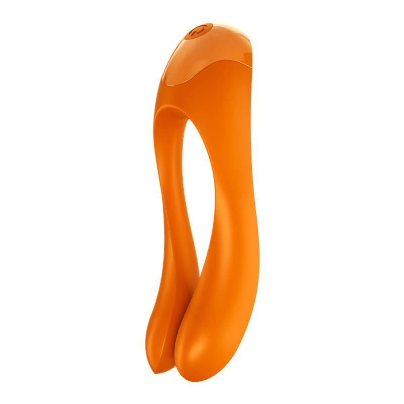 Vibrador Candy Cane Naranja 2