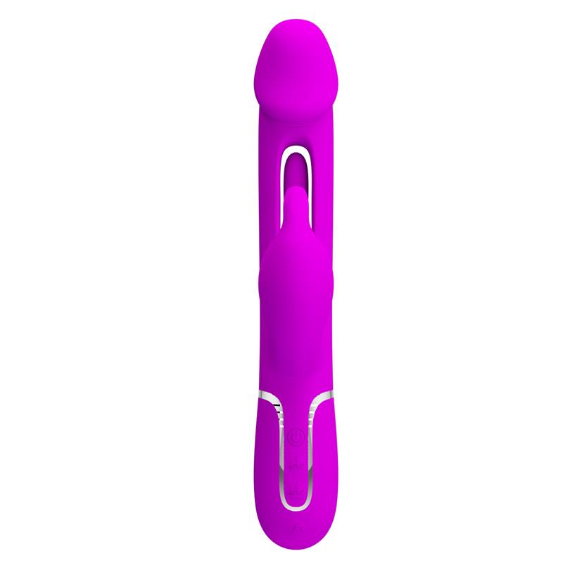 Vibrador con Lengua Kampas Rosa 3