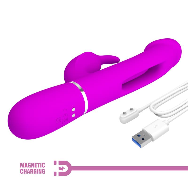 Vibrador con Lengua Kampas Rosa 9