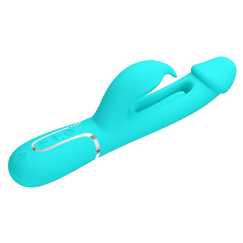Vibrador con Lengua Kampas Verde 5