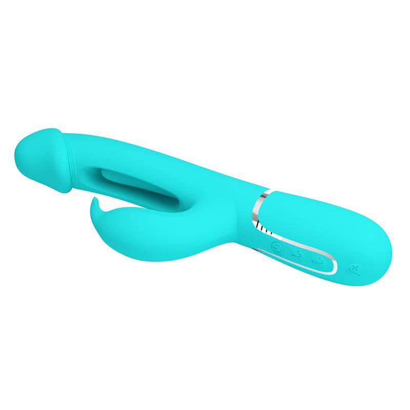 Vibrador con Lengua Kampas Verde 7