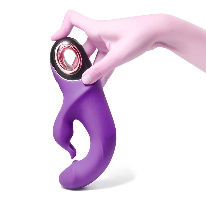 Vibrador con Rotación 360º Purpura 7