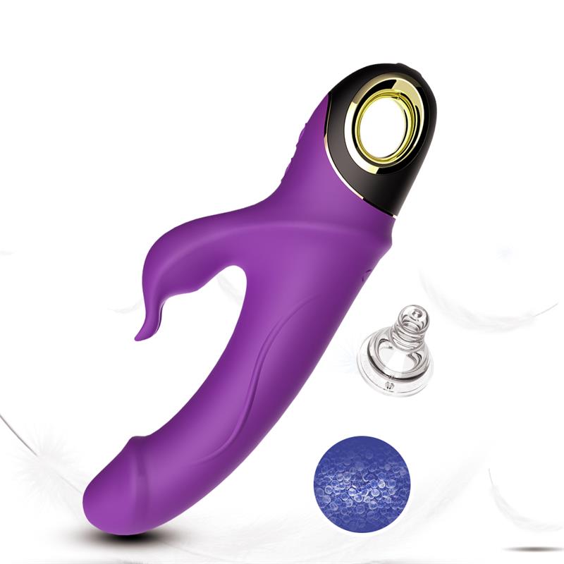 Vibrador con Rotación 360º Purpura 12