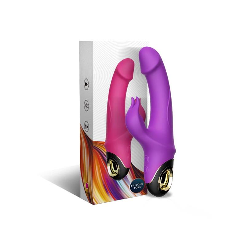 Vibrador con Rotación 360º Purpura 4