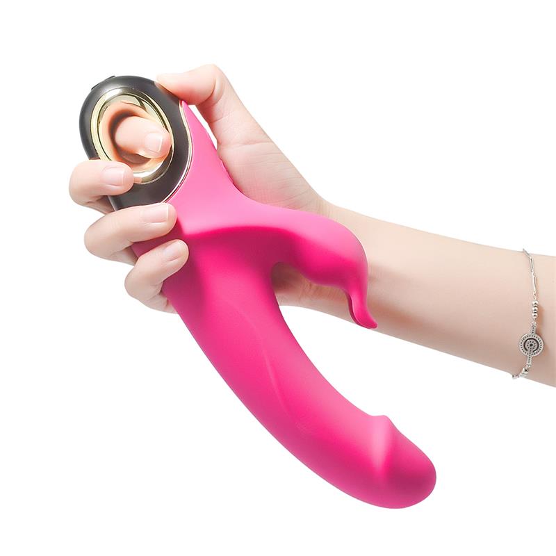 Vibrador con Rotación 360º Rosa 9