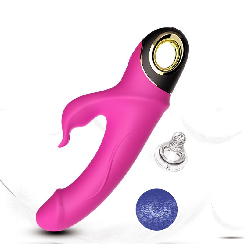 Vibrador con Rotación 360º Rosa 11