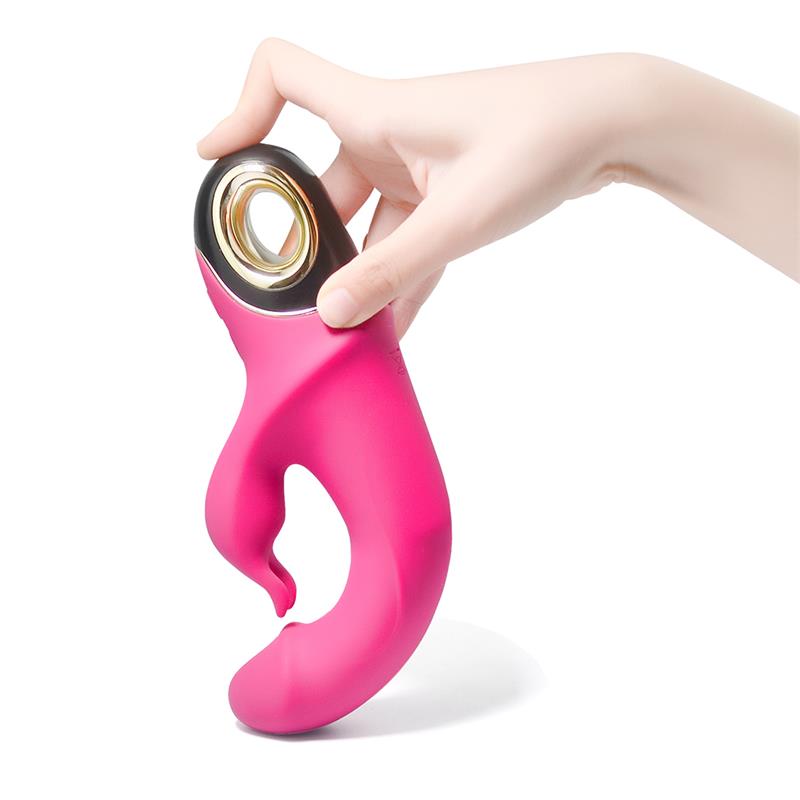 Vibrador con Rotación 360º Rosa 7