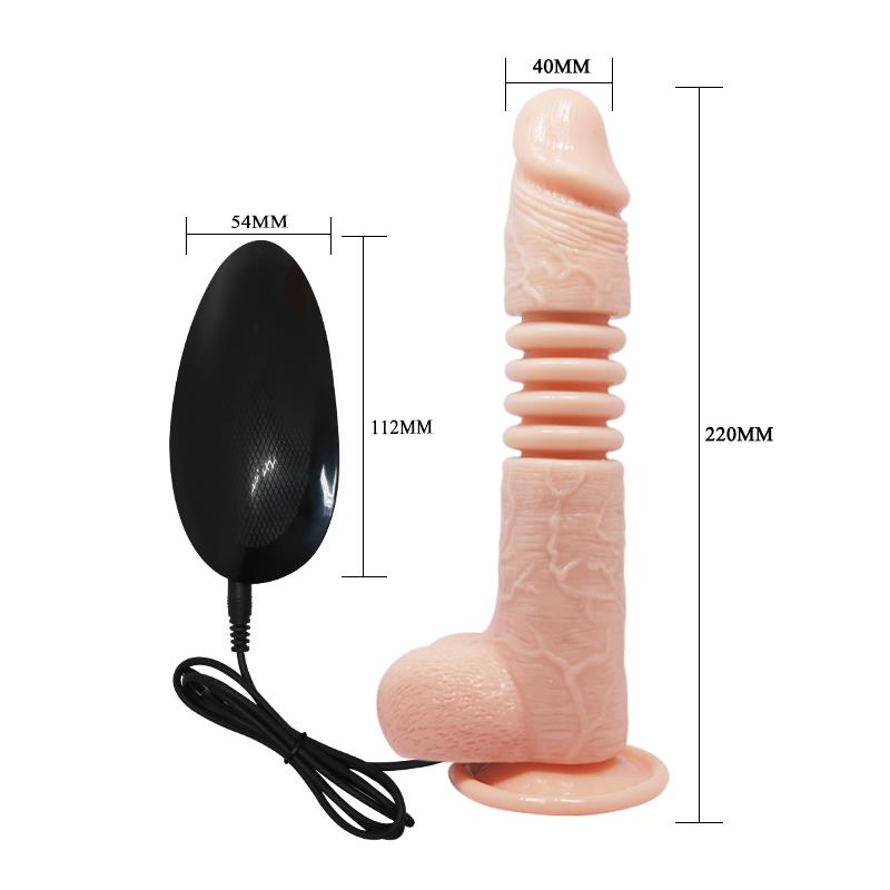 Vibrador con Rotación y Movimiento Telescópico Thunder Up 7