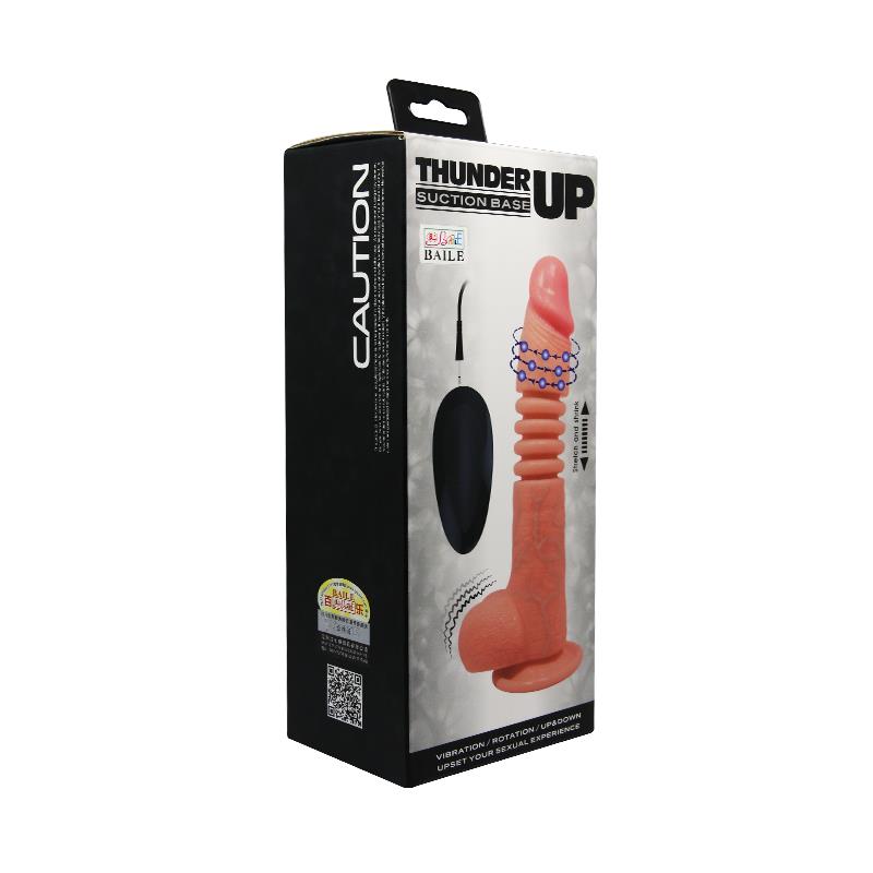 Vibrador con Rotación y Movimiento Telescópico Thunder Up 8