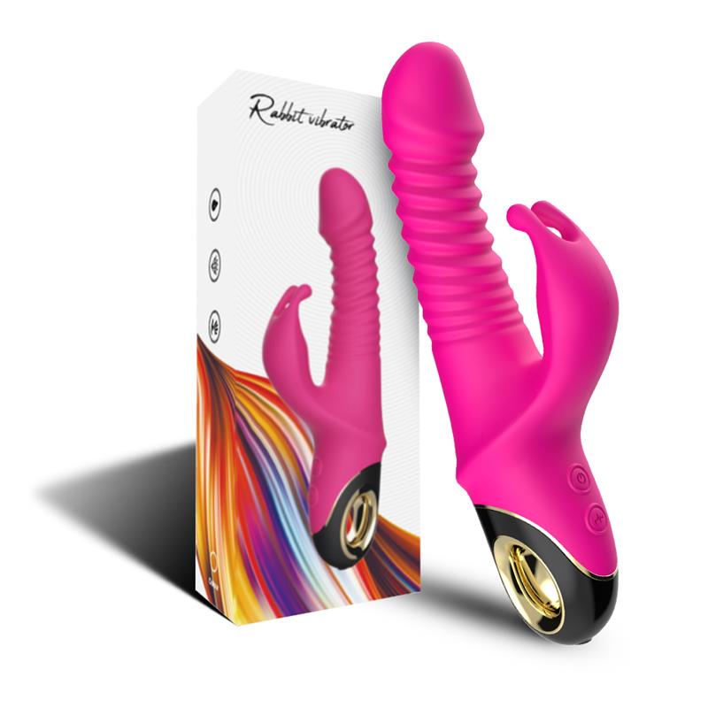 Vibrador con Thrusting y Oscilación 360º Rosa 3