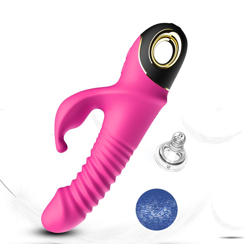 Vibrador con Thrusting y Oscilación 360º Rosa 9