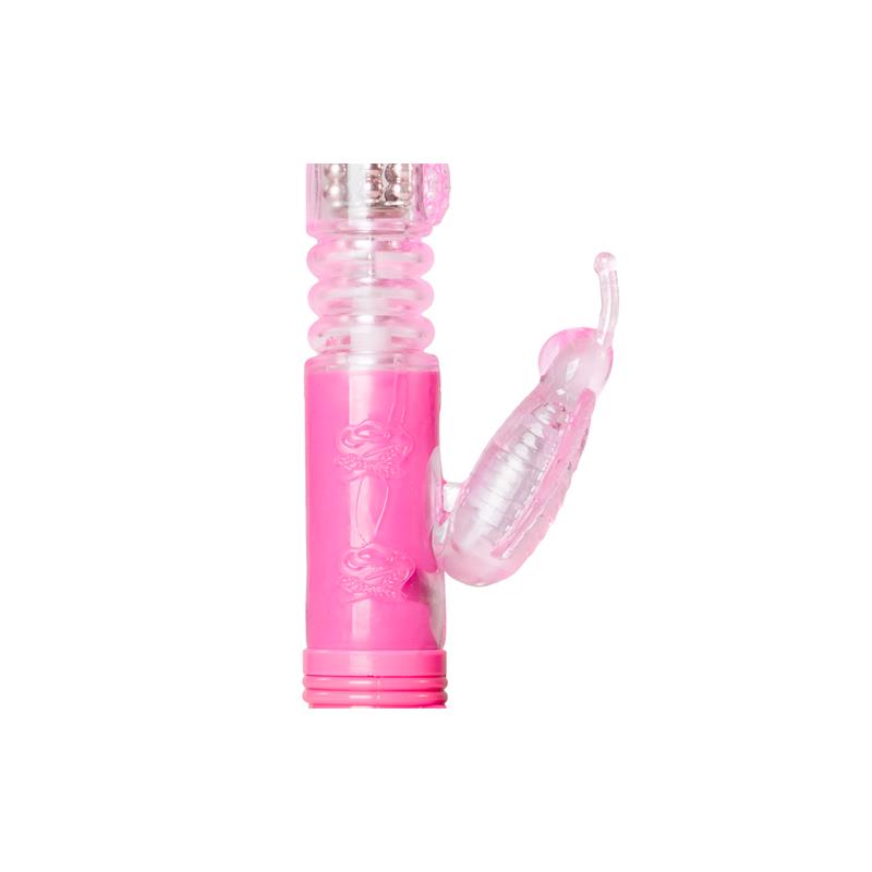 Vibrador de Conejito - Mariposa Rosa 2