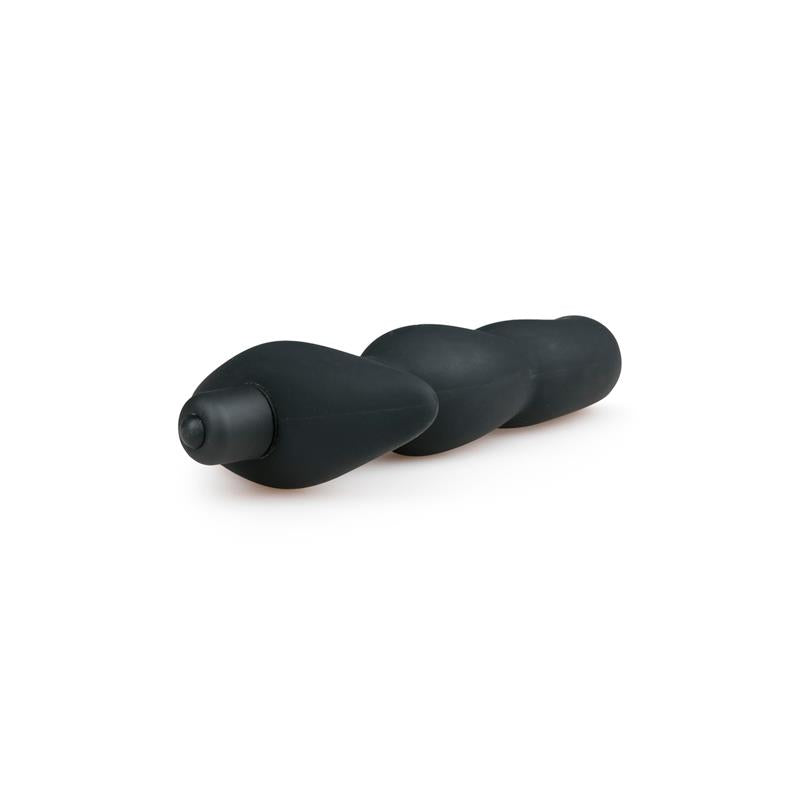 Vibrador Prostático Silicona Negro 3