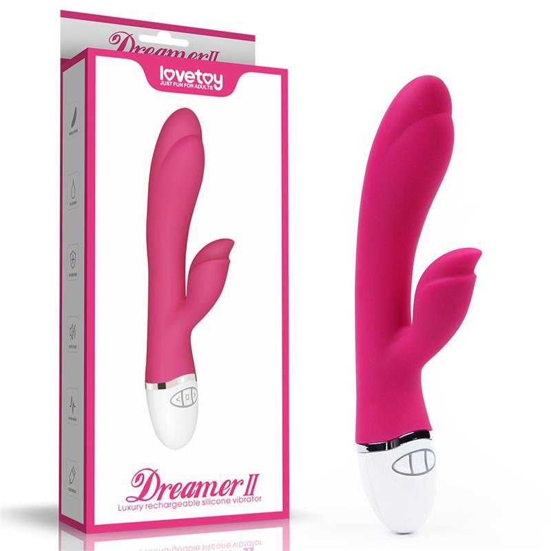 Vibrador Dreamer II USB Rose Red 10