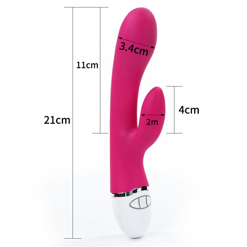 Vibrador Dreamer USB Rose Red 7