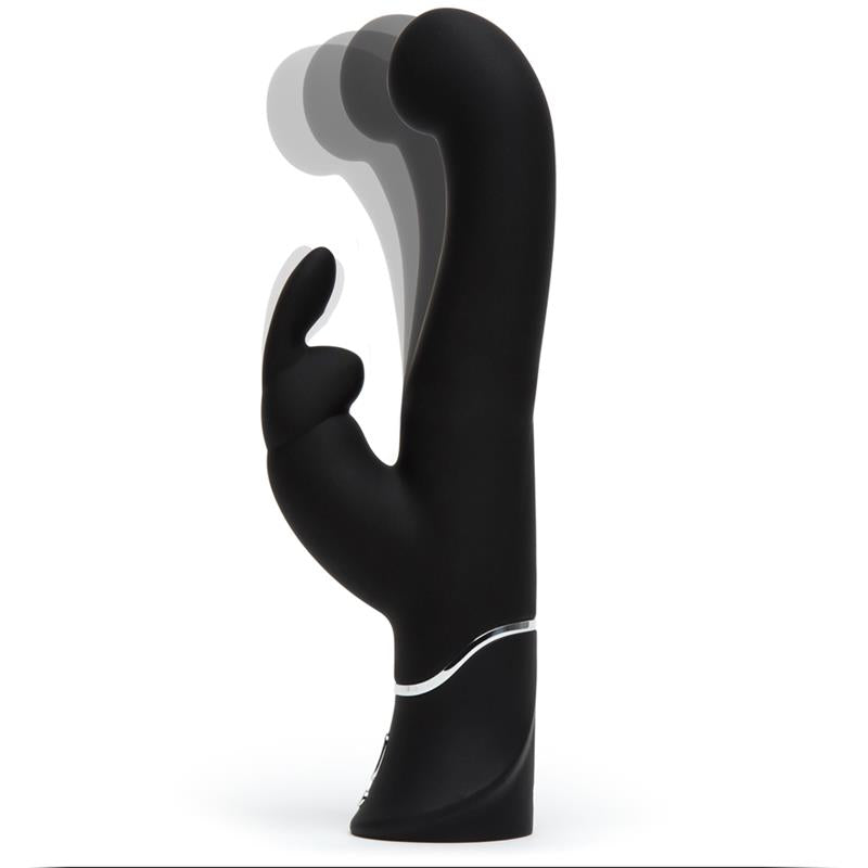 Vibrador G-Spot Stroker Rabbit Negro 3