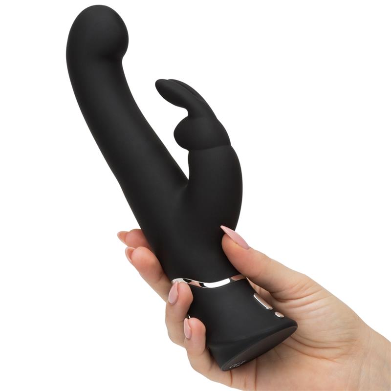 Vibrador G-Spot Stroker Rabbit Negro 4