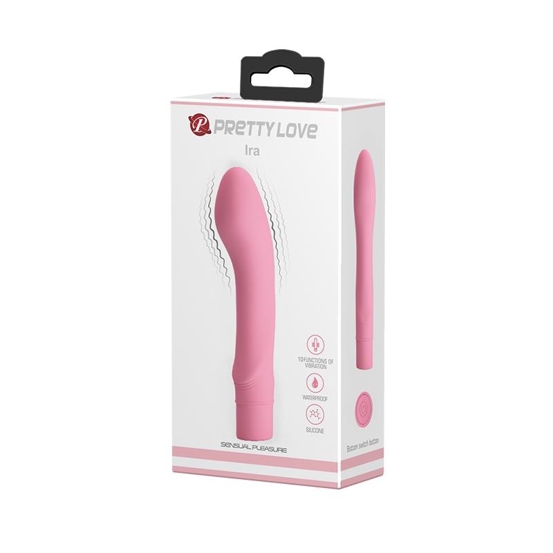 Vibrador Ira Silicona Rosa 7
