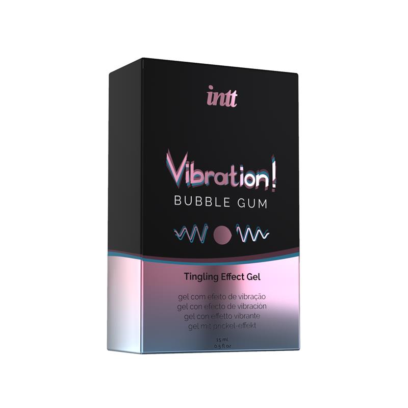 Vibrador Liquido Aroma Chicle de Fresa 15 ml 3