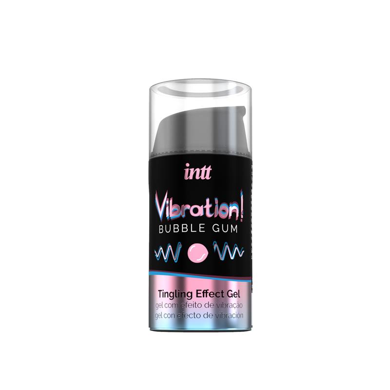 Vibrador Liquido Aroma Chicle de Fresa 15 ml 2