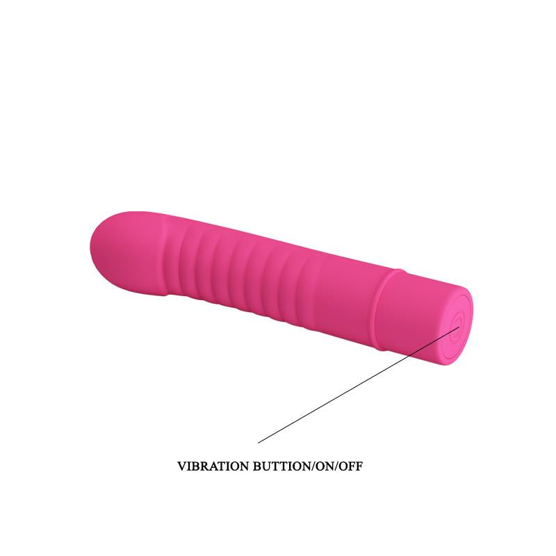 Vibrador Mick Silicona Rosa 4