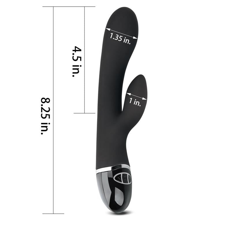 Vibrador O-Sensual Clit Duo Climax Negro 8