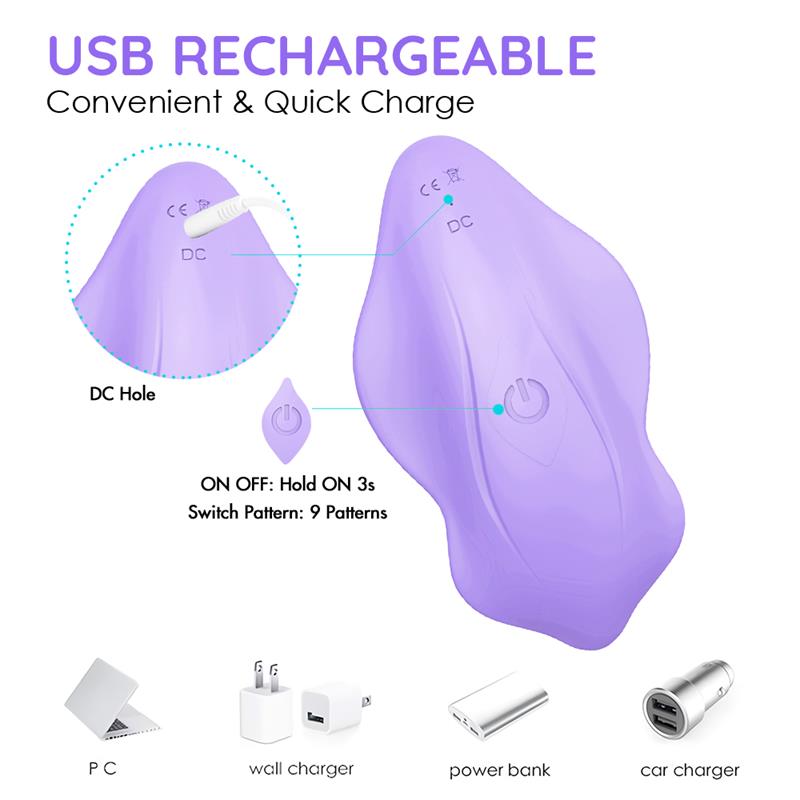 Vibrador para la Braguita con Control Remoto 9