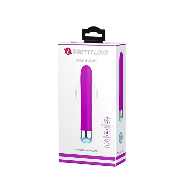Vibrador Randolph Silicona Purpura 8