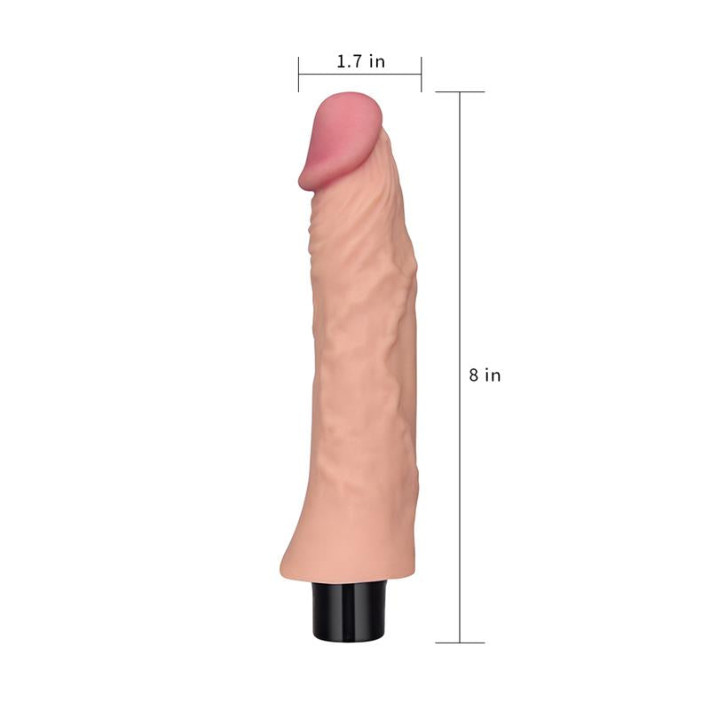 Vibrador Real Softee 8 Natural 7
