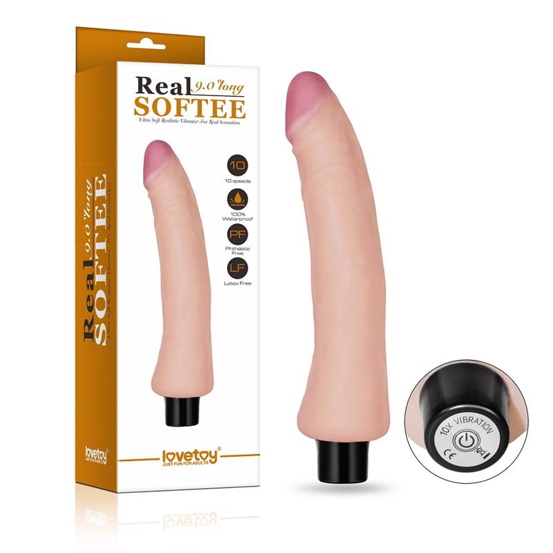Vibrador Real Softee 9 Natural 8