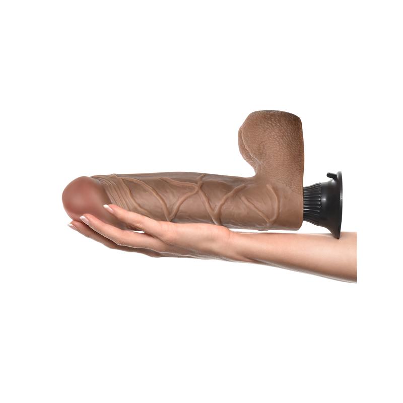 Vibrador Realista No. 10 25,4 cm Bronceado