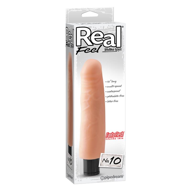 Vibrador Realista No. 10 Natural