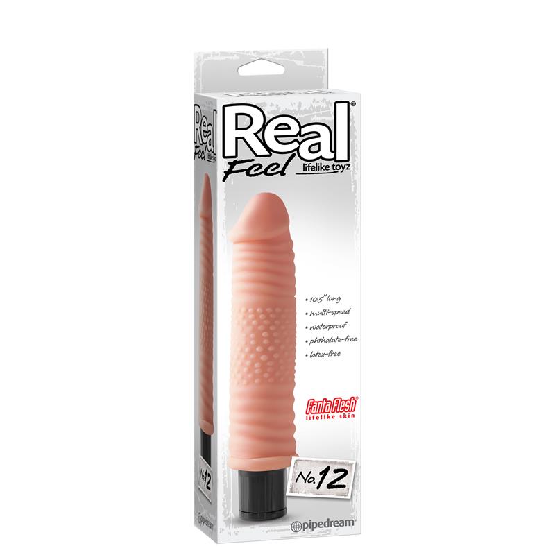 Vibrador Realista No. 12 Natural