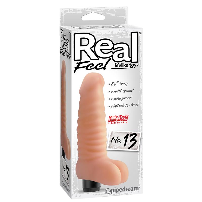 Vibrador Realista No. 13 Natural