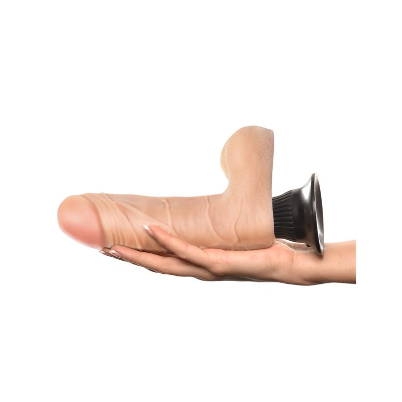 Vibrador Realista No. 4 19 cm Natural