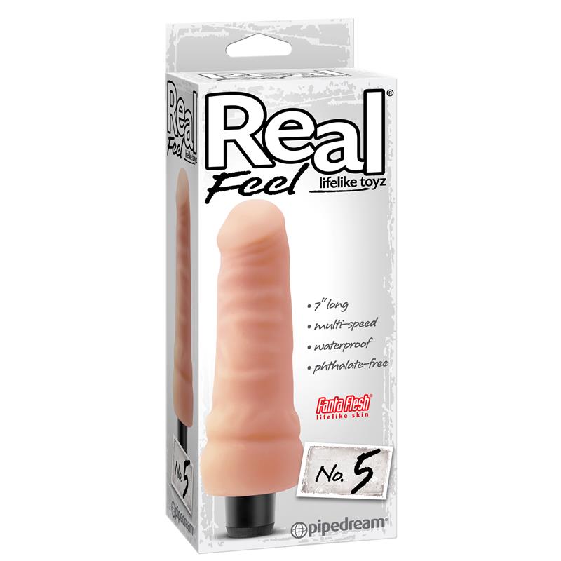 Vibrador Realista No. 5 Natural