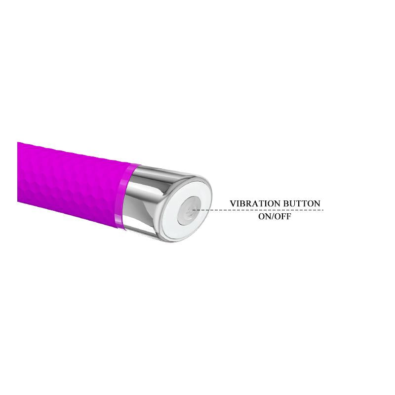 Vibrador Reginald Silicona Purpura 7