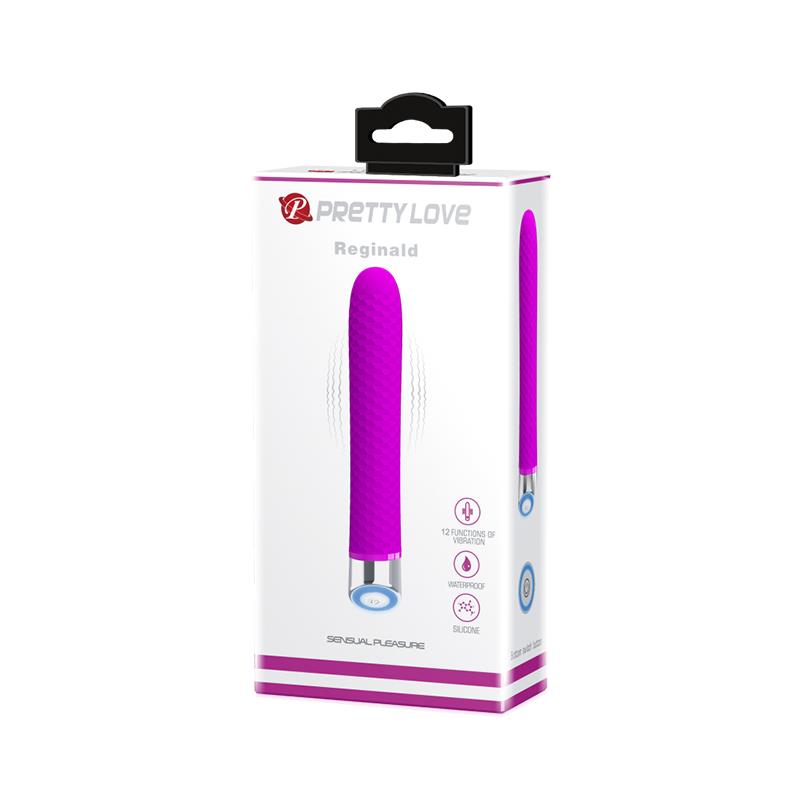Vibrador Reginald Silicona Purpura 9